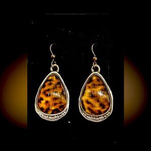 Brighton Trinity Leopard Earrings (ultra rare)